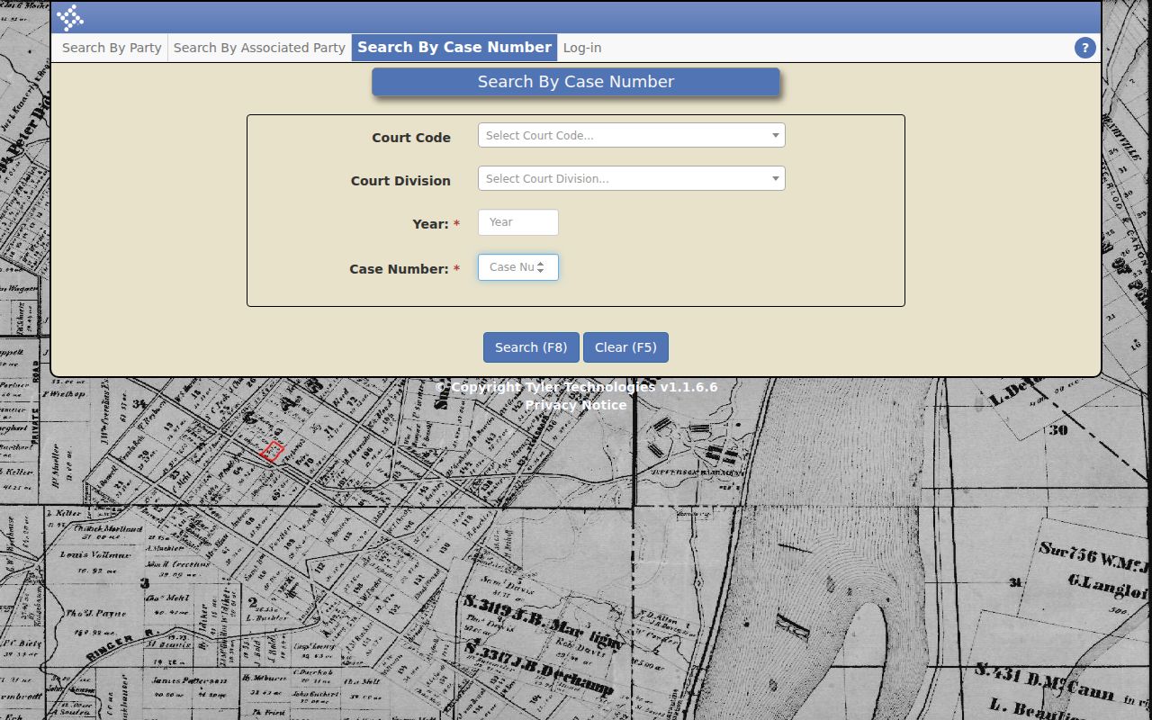 Effingham County civil docket case number search